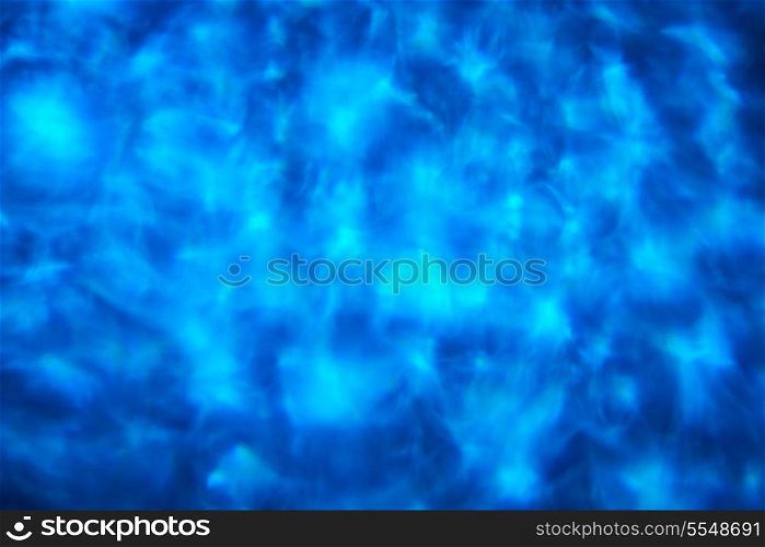 Blue abstract lights can be used for background
