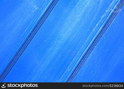 blue abstract metal in englan london railing steel and background