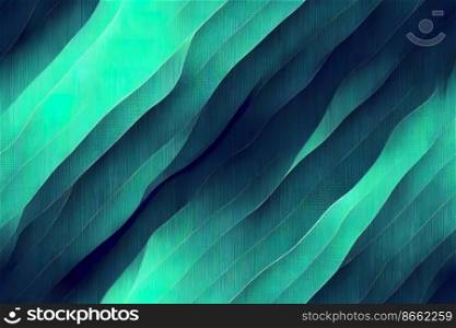 Blue abstract seamless textile pattern 3d illustrated