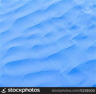 blue abstract texture line wave in oman the old desert and the empty quarter