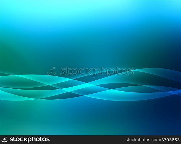 Blue and green abstract background