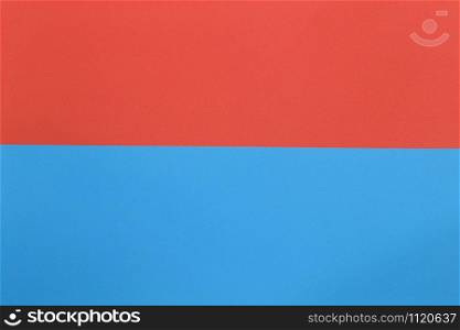 Blue and Orange of Cardboard art paper with mix texture background for design in your work.