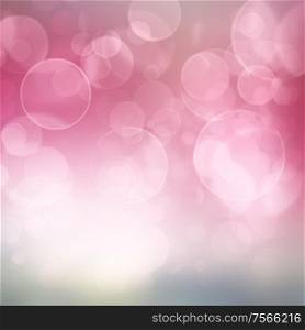 Blue and pink background with light beams