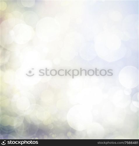 Blue and white festive background with light beams. Blue Festive background with lights