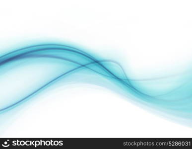 Blue and white modern futuristic background with abstract waves