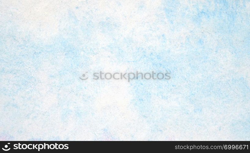 Blue, Art abstract watercolor painting textured design on white paper background