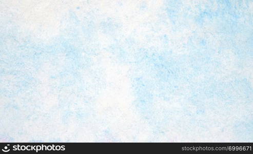 Blue, Art abstract watercolor painting textured design on white paper background