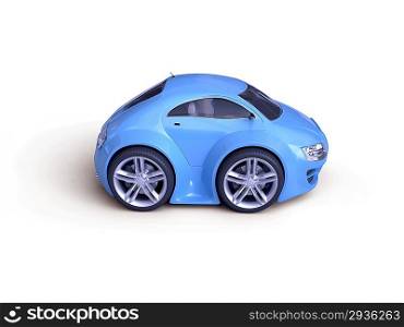 Blue Baby Coupe Series Side View Series (micromachines series) - original design