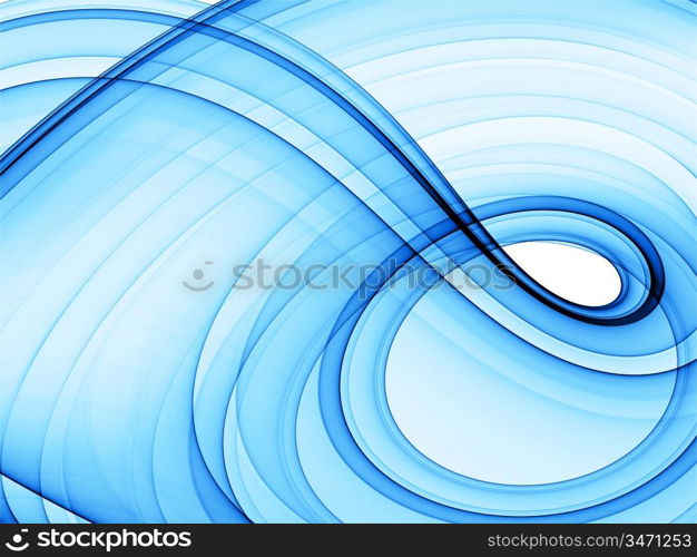 blue background - high quality rendered design element