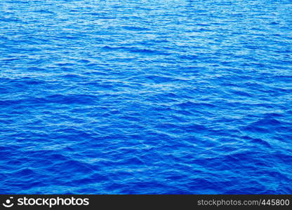 blue background of water