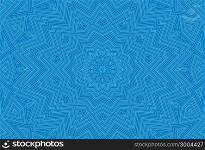 Blue background with abstract lines pattern