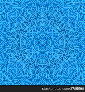 Blue background with abstract pattern