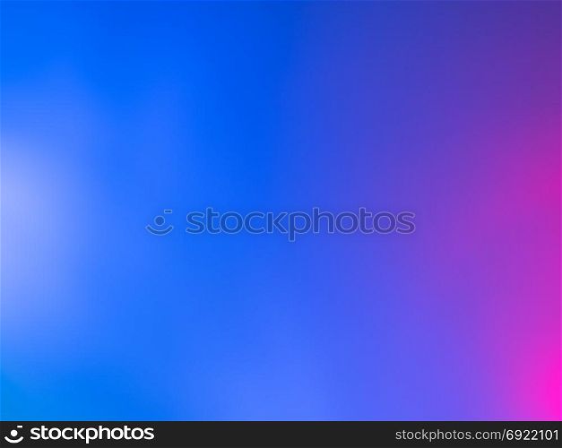Blue blurred background with light spots