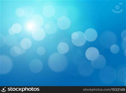 blue bokeh abstract glow light backgrounds