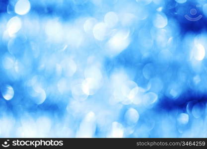 blue bokeh background macro close up