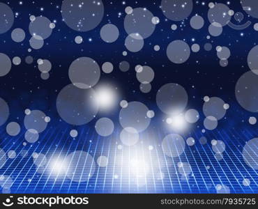 Blue Bubbles Background Meaning Floating Circles And Brightness&#xA;