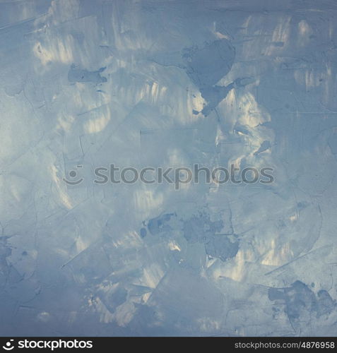 blue concrete background. Colorful blue empty concrete background