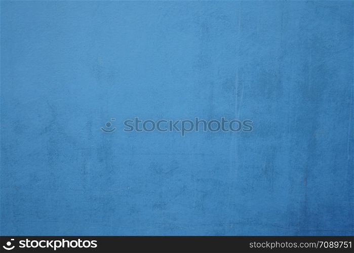 Blue Dirty cement wall background for design in your work backdrop concept.