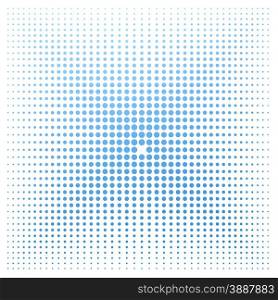 Blue dot with white background image with hi-res rendered artwork that could be used for any graphic design.. Blue dot with white background