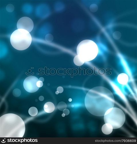 Blue Dots Background Meaning Luminescent Round Drops&#xA;