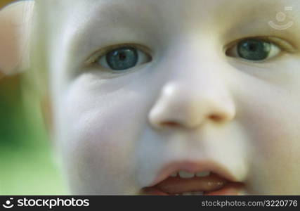 Blue Eyes of a Toddler