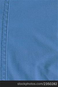 Blue fabric texture. Fabric with natural texture. Blue canvas texture. Light blue textile background