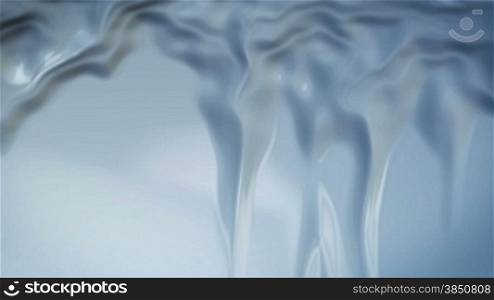 Blue Flowing Cloth Background