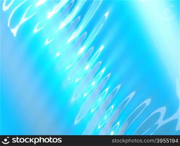 Blue fluid waves and ripples texture. Useful as background or