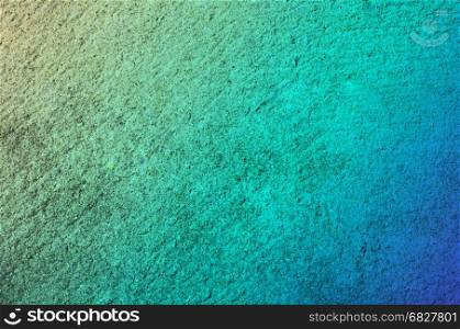 blue green color Cement concrete surface abstract background and texture
