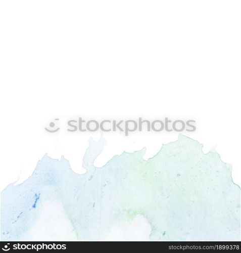 blue green mixed watercolor stain white backdrop. Resolution and high quality beautiful photo. blue green mixed watercolor stain white backdrop. High quality beautiful photo concept