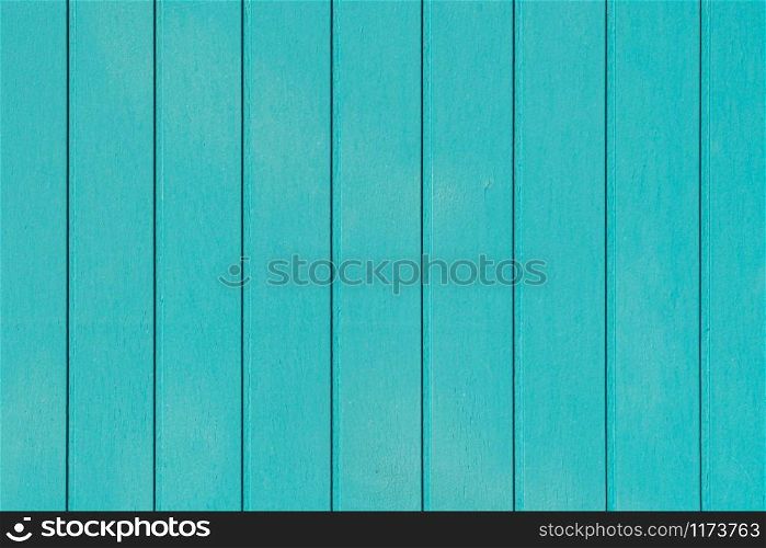 Blue green wood texture background aged and crack wooden