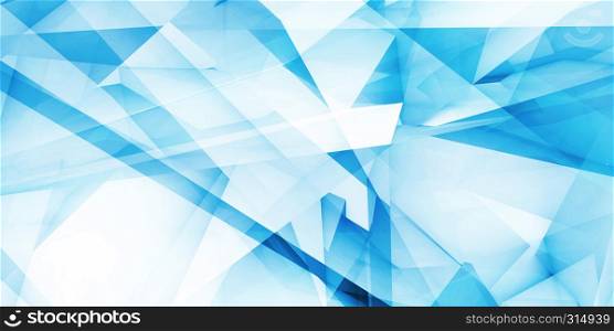 Blue Internet Abstract Background as a Concept. Blue Internet Abstract