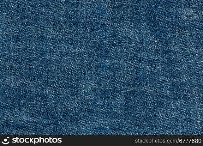 Blue jeans fabric texture background.