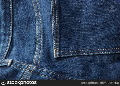 Blue Jeans Texture Background
