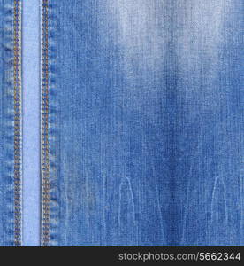 Blue jeans texture background