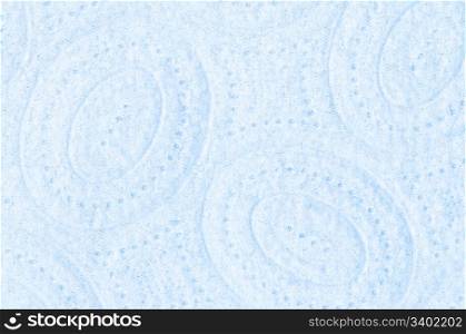 Blue kitchen paper texture.