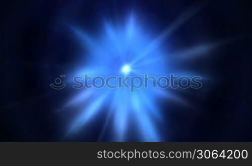 Blue light motion background (seamless loop)