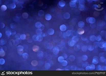 Blue lights bokeh background, Luxury glitter background