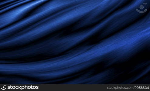 Blue luxury fabric background with copy space