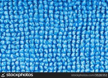 blue microfiber textile texture background