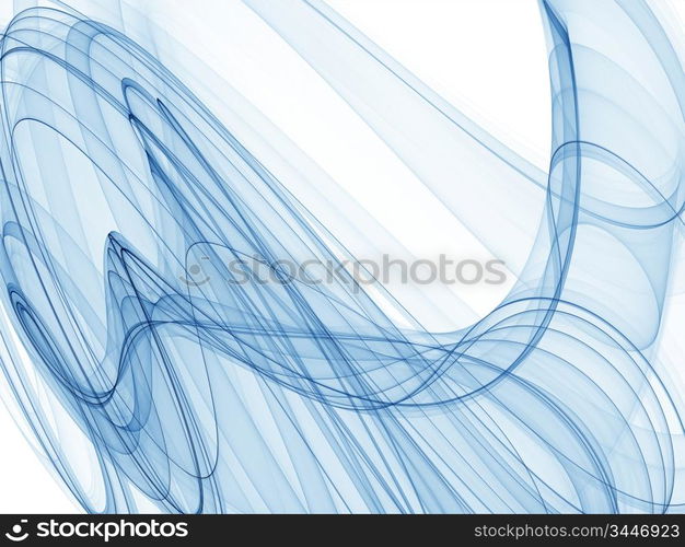 blue motion background - very detailed, smooth and silky. hq render