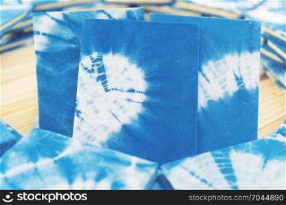 blue Natural dye handle craft book