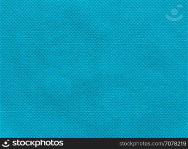 Blue nonwoven fabric texture background