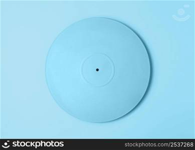 blue painted vinyl arrangement