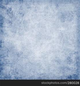 blue retro background with texture of old paper