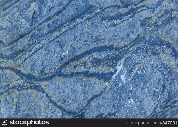 Blue rock texture in Altai. Russia (background)