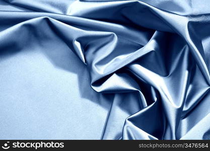 blue satin background closse up