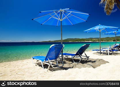 blue sea at the Greece