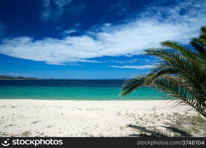 blue sea at the Greece