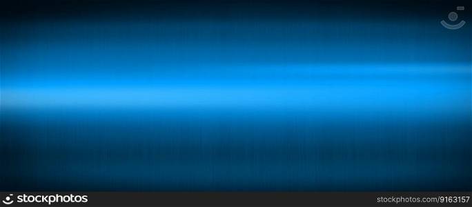 Blue shiny brushed metal. Banner background texture wallpaper. Blue shiny brushed metal. Banner background texture